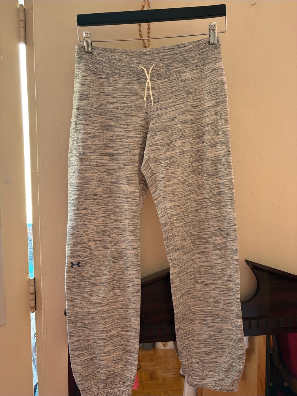 Under Armour Heather Gray Space-Dye Jogger Pants